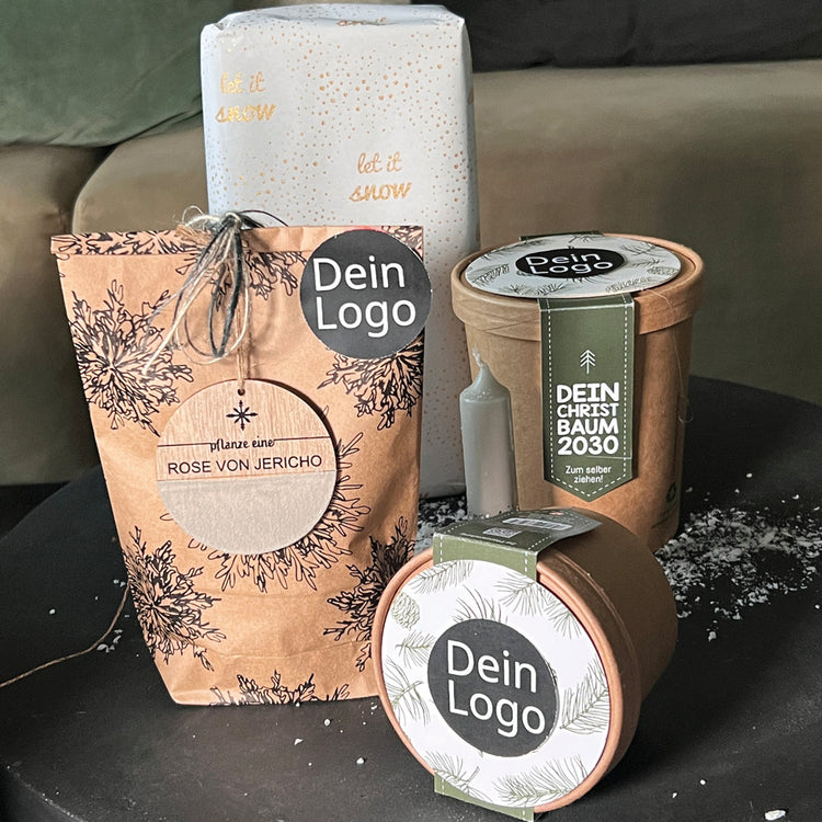 Nachhaltige Firmengeschenke mit deinem Logo