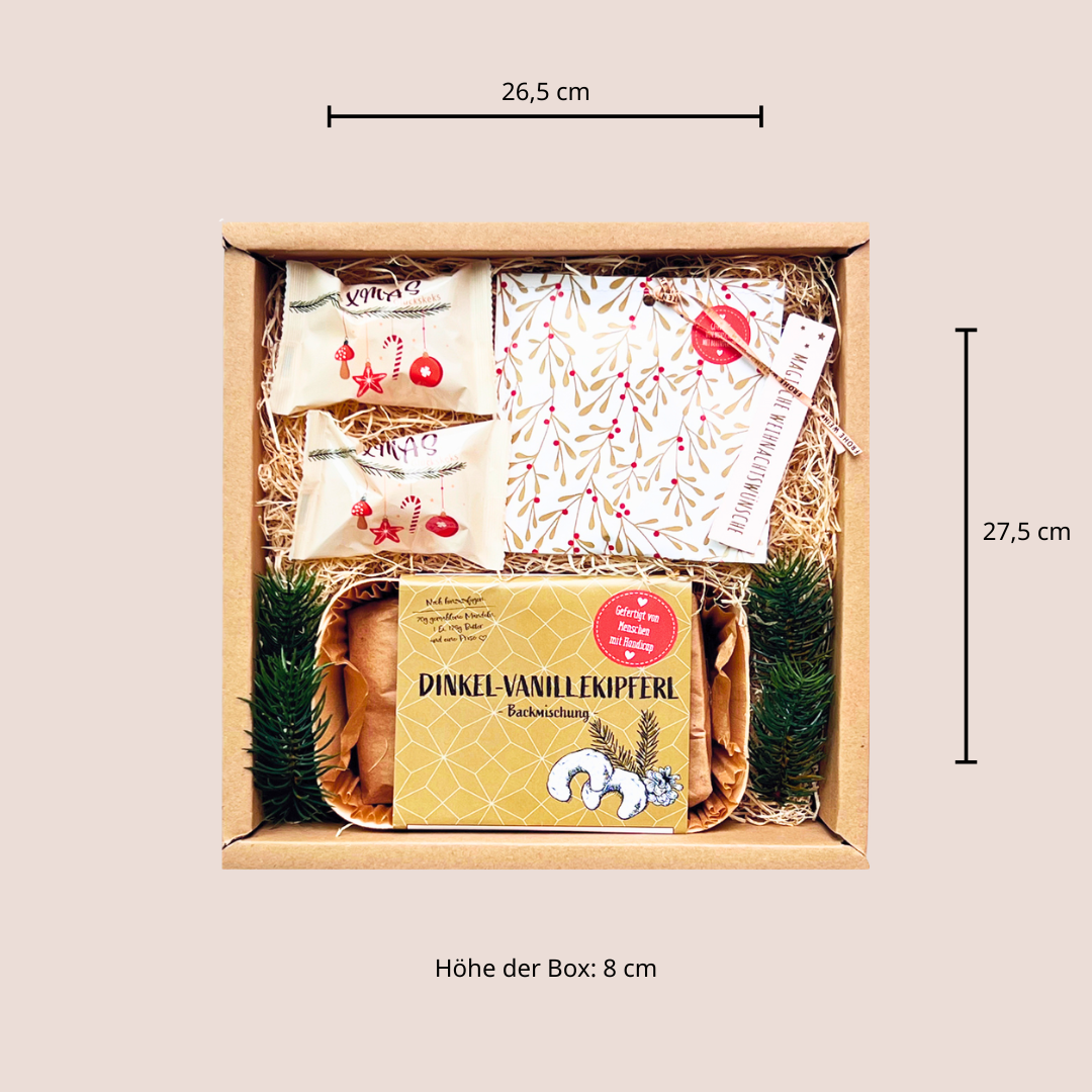 Weihnachtsplätzchen Geschenk Box