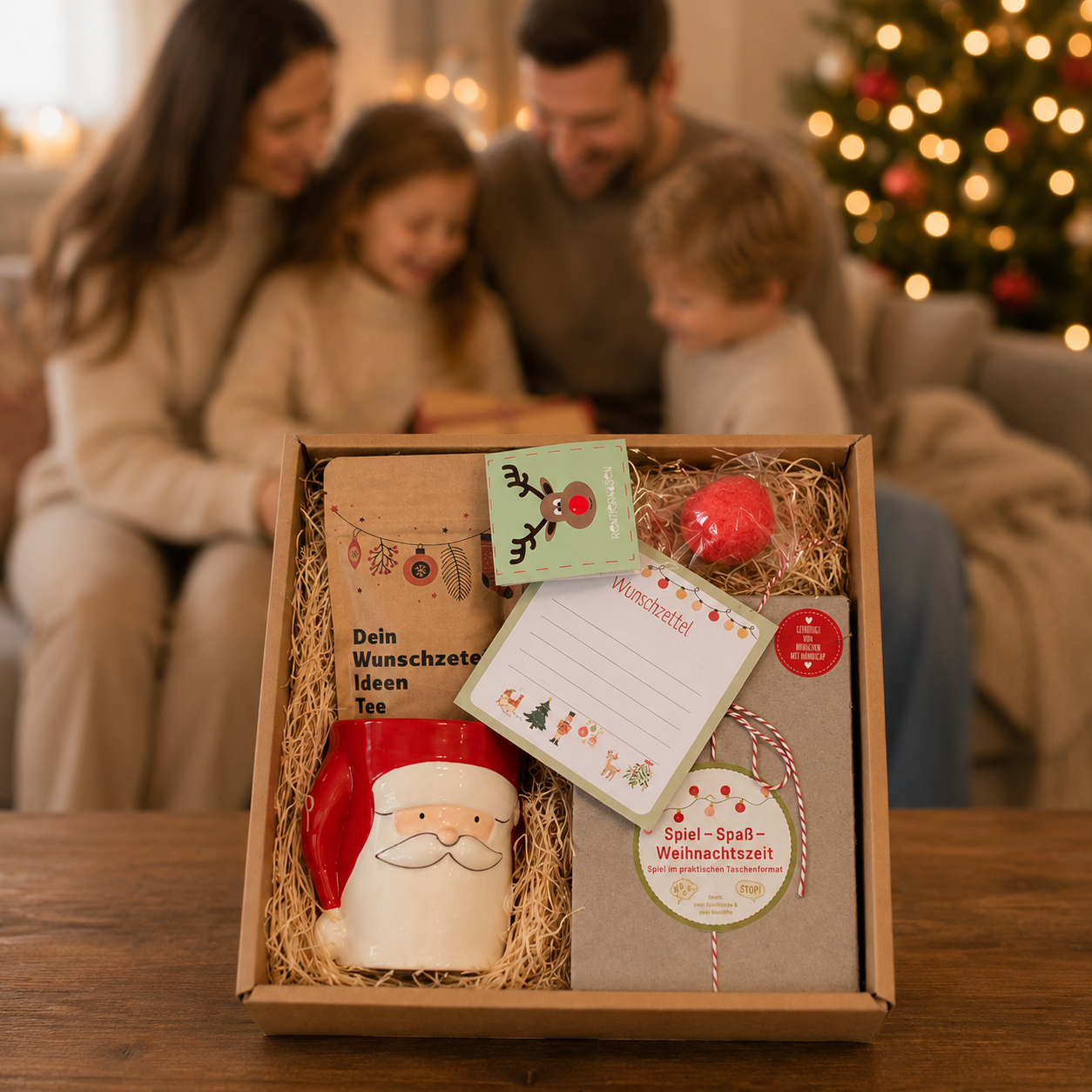 Weihnachtsbox für Mitarbeiter