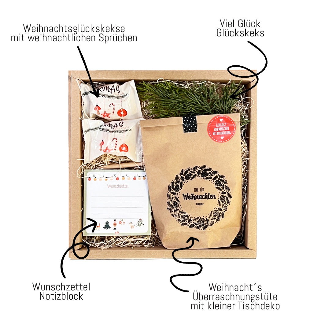 Geschenkbox zu Weihnachten