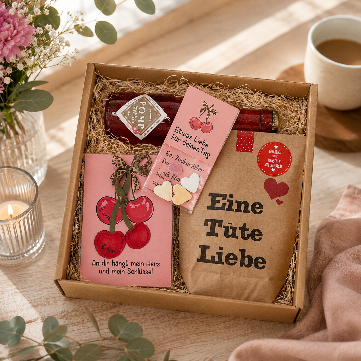 Liebesgeschenke Box für Herzensmenschen