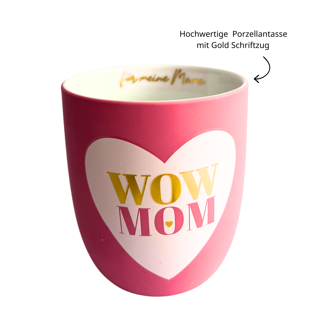 Hochwertige Tasse Best Mom mit Gold