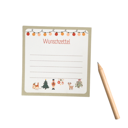 Wunschzettel Übersicht
