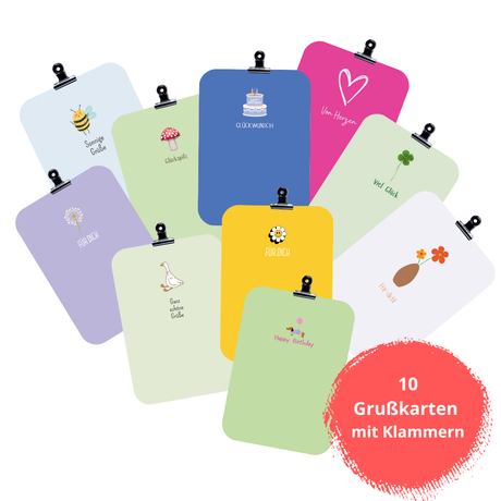 Grußkarten Set