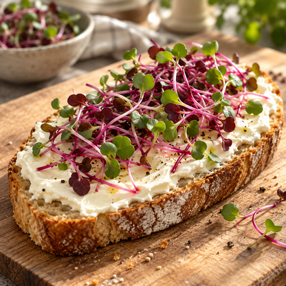 Gesundes Superfood Rettich Samen