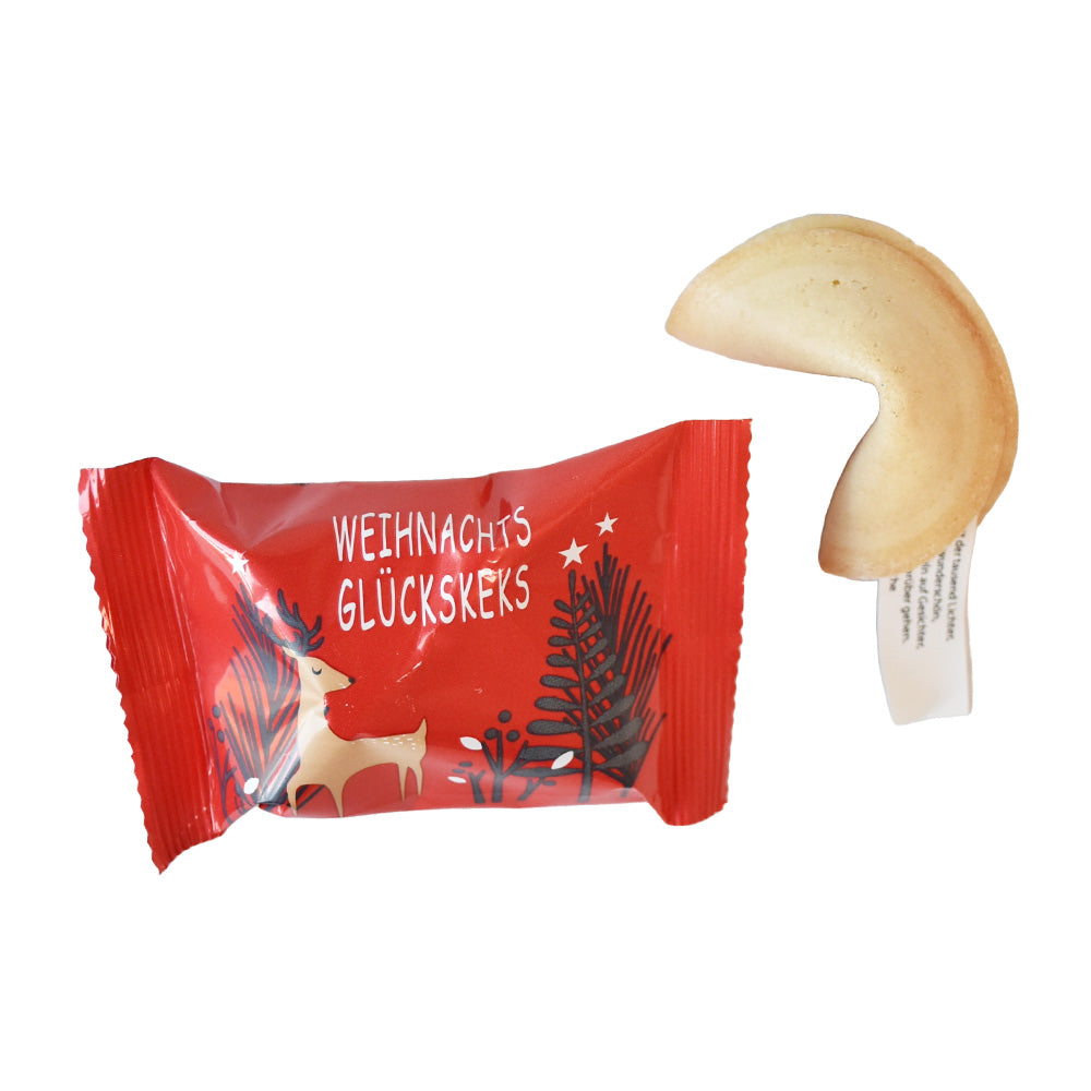 Glückskekse zu Weihnachten