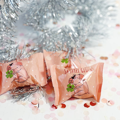 Dein Glückskeks – Super lecker &amp; über 100 Glückssprüche - mit Schwein