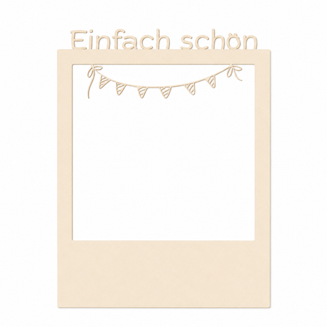 Foto Rahmen für Selfies