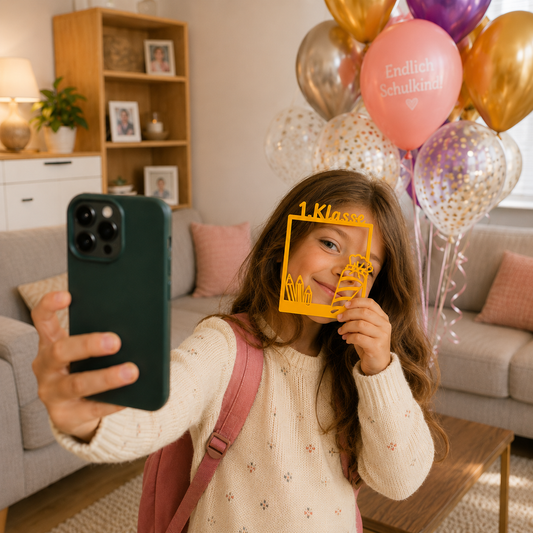 Selfie Rahmen Einschulung