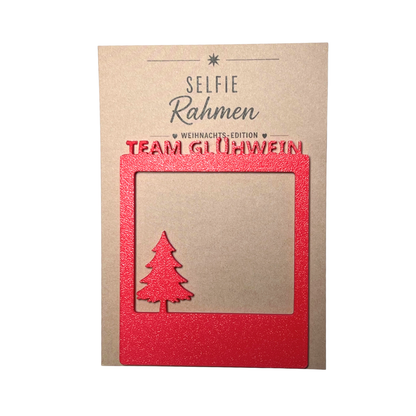 Selfie Rahmen Team Glühwein