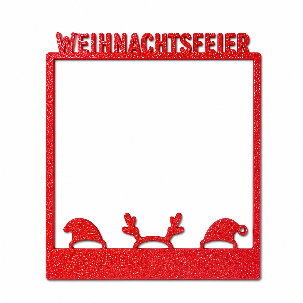 Selfie Rahmen Weihnachtsfeier Giveaway Rotpink S