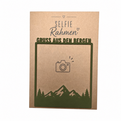 Selfie Rahmen Wandern