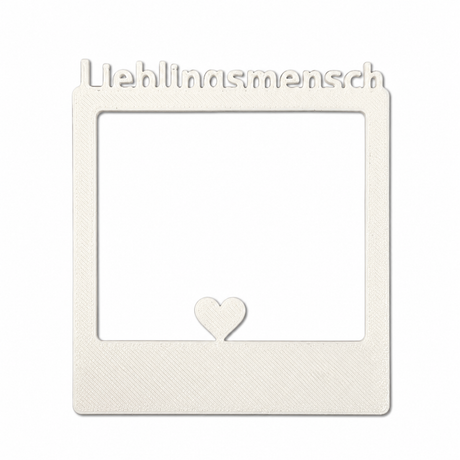 Selfie Rahmen Lieblingsmensch