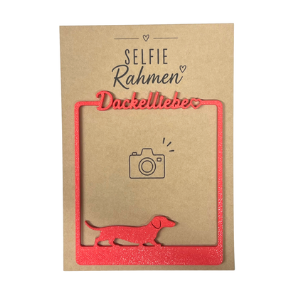 Selfie Rahmen Tierliebhaber