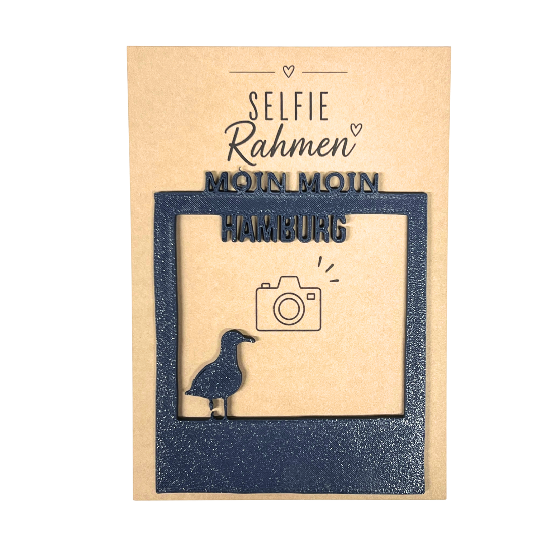 Selfie Rahmen Moin Moin Hamburg
