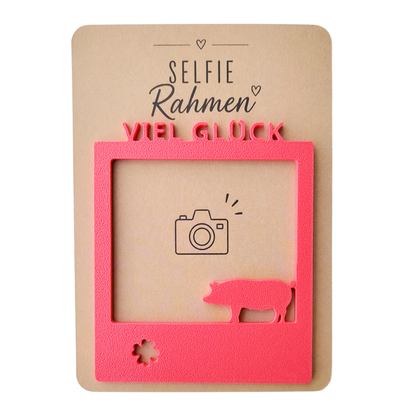 Selfie Rahmen Glücklich