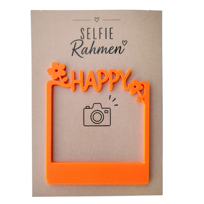 Selfie Rahmen Happy
