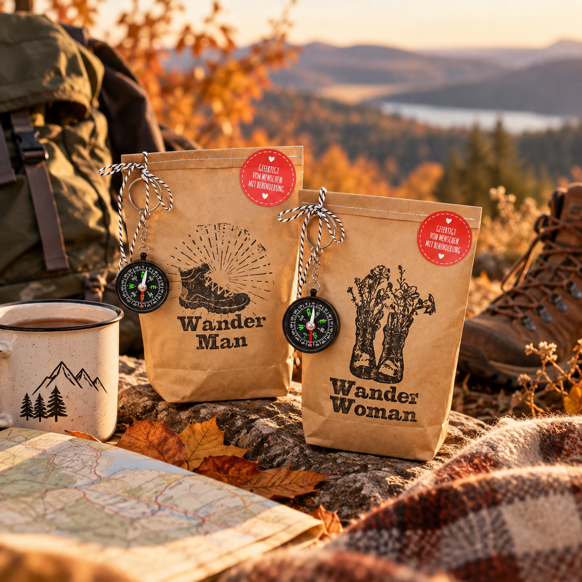 Wander-Geschenke für Männer und Frauen
