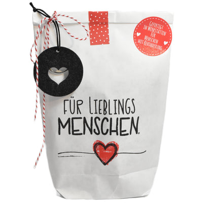 Für Lieblingsmenschen Wundertüte zum Danke sagen