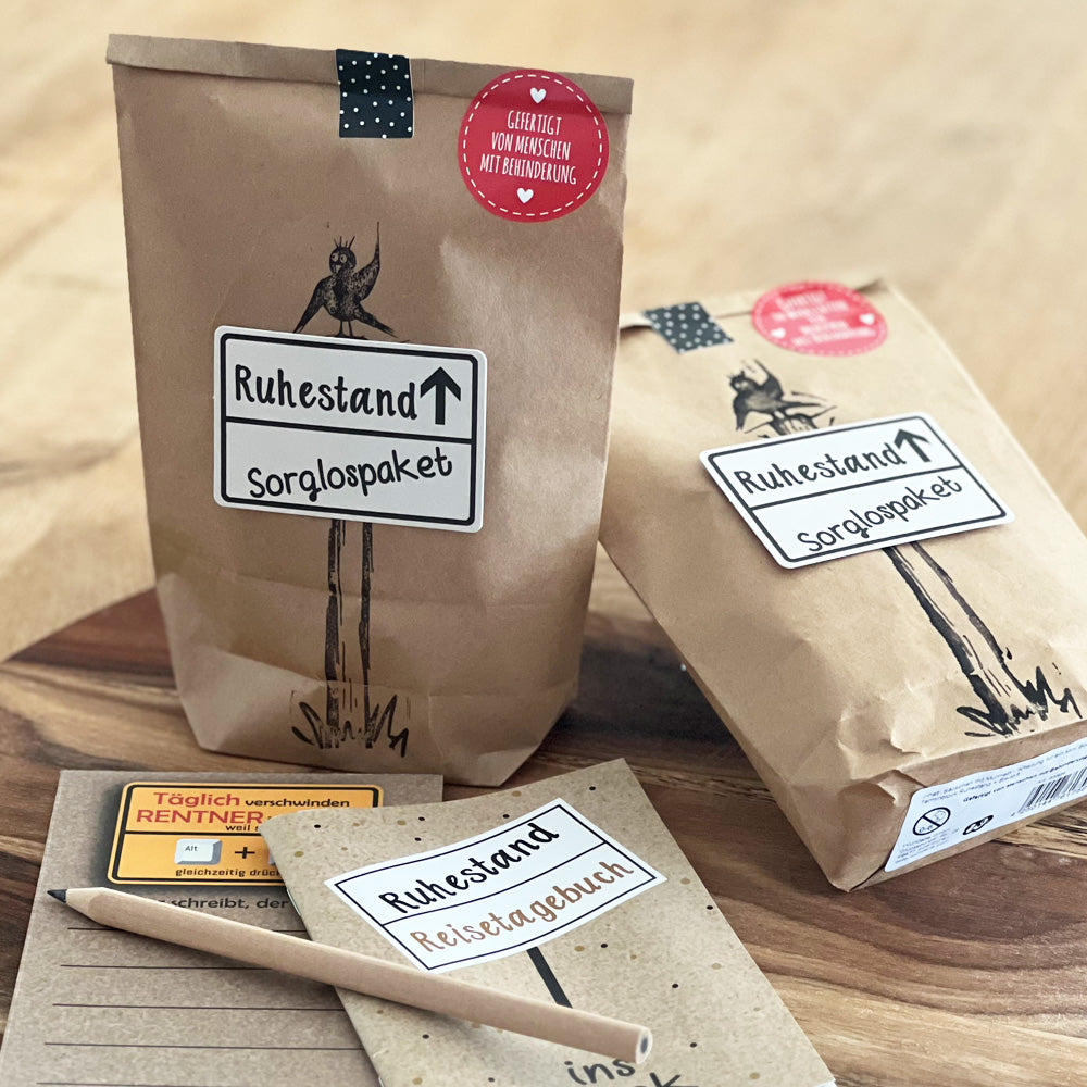 Geschenke zum Ruhestand