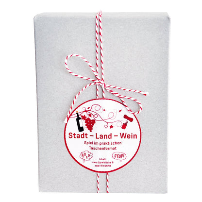 Wein Spiele – Stadt-Land-Wein im Taschenformat