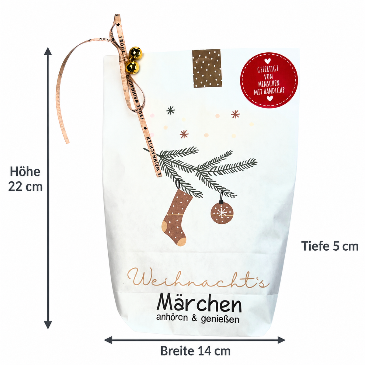 Weihnachts Tüte als Geschenk