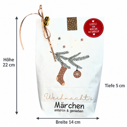 Weihnachts Tüte als Geschenk