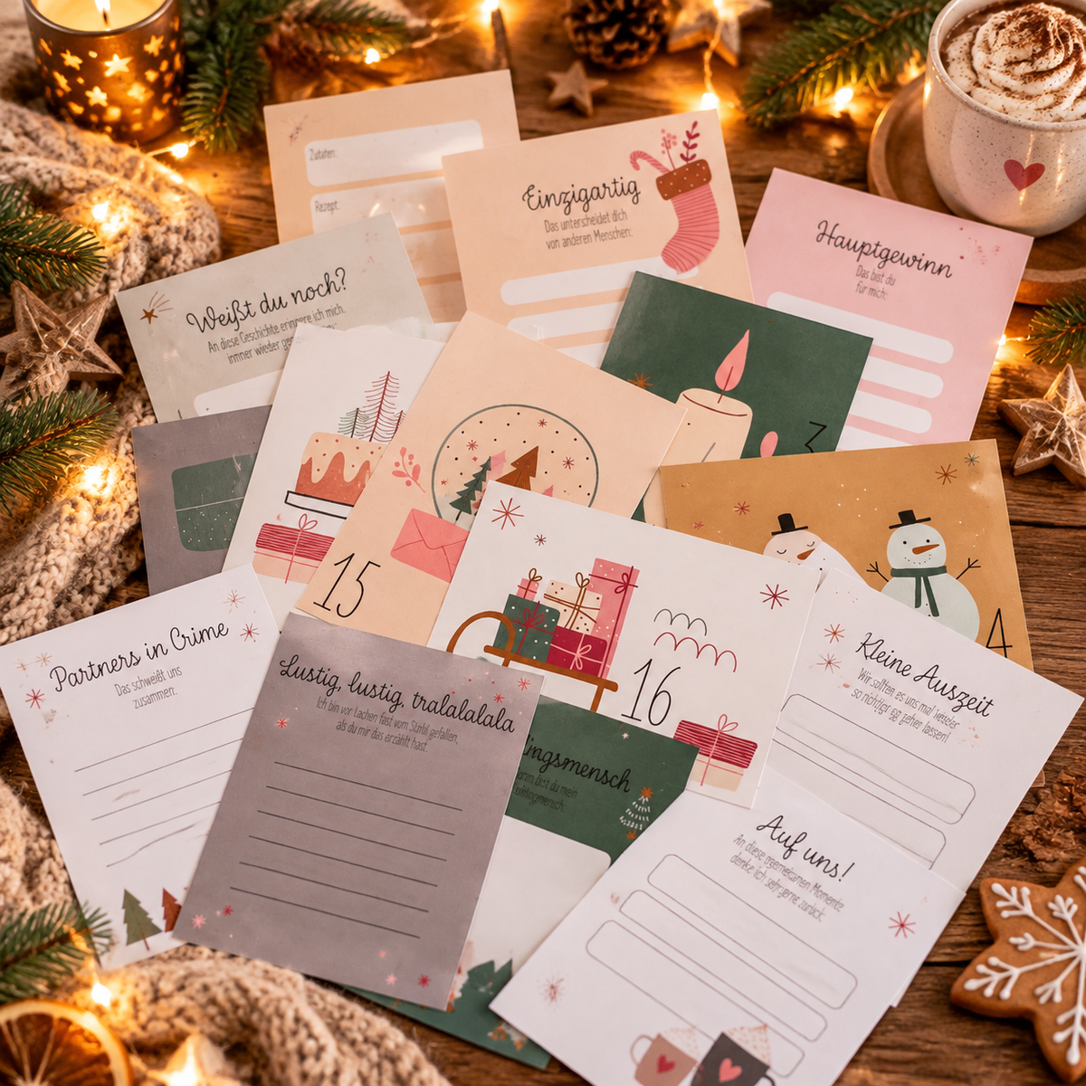 Adventskalender selber machen