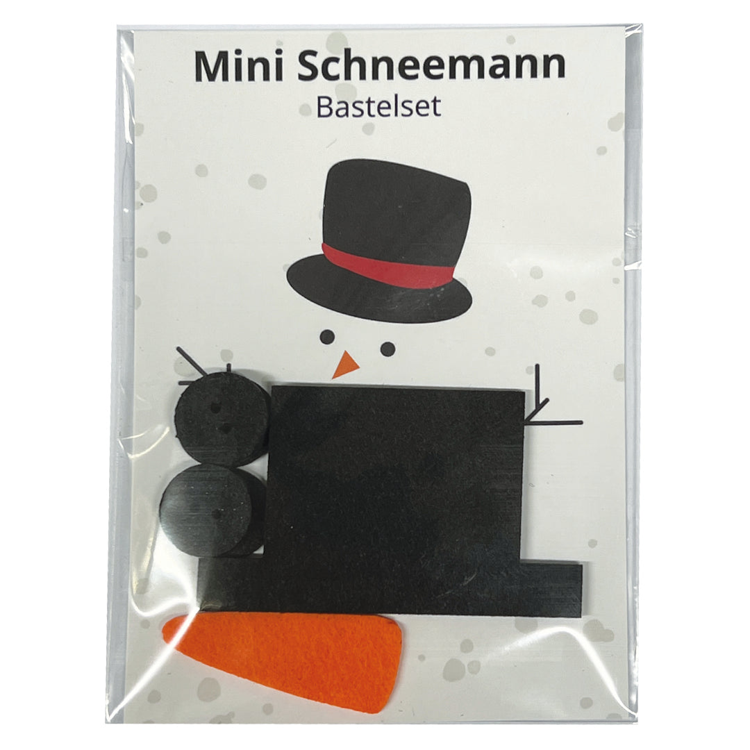Schneemänner basteln – Das Mini‑Filz‑Bastelset für echte Winterfreude