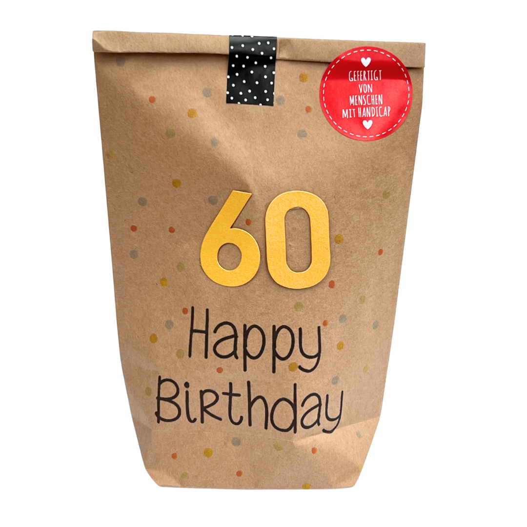 Geschenke zum 60. Geburtstag – Wundertüte&nbsp;