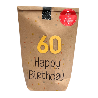 Geschenke zum 60. Geburtstag – Wundertüte&nbsp;