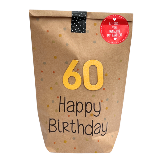 Geschenke zum 60. Geburtstag – Wundertüte&nbsp;