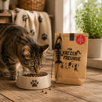 Für Katzenfreunde Wundertüte mit Schlüsselanhänger