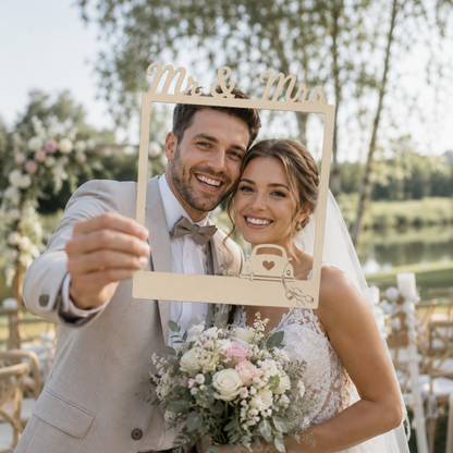 Hochzeits Bundel Foto Rahmen