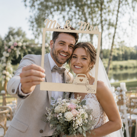 Hochzeits Bundel Foto Rahmen
