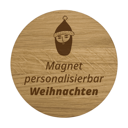 Personalisierbarer Magnet Weihnachten