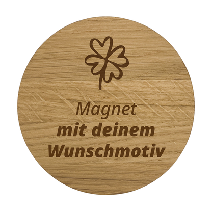 Personalisierbarer Magnet mit Wunschtext