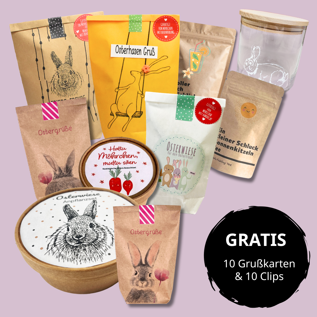 Ostergeschenk Set: 10 verschiedene Produkte